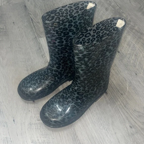 Magellan Leopard Rain Boots - Picture 1 of 4